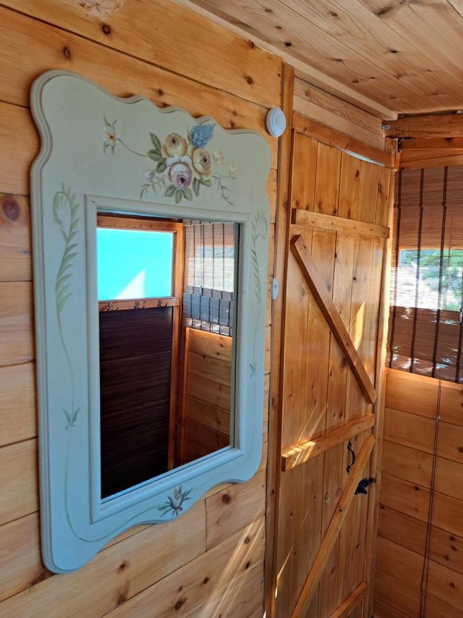 Affittacamere Wooden House At The Mountain-Private Paránimfoi Esterno foto